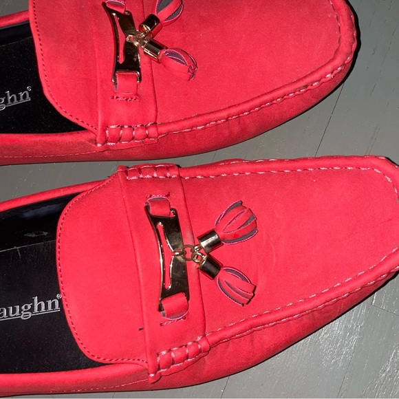 Z . Vaughn Red Mens  Loafers - Picture 8 of 15